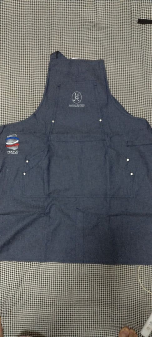 歳末セール！【非売品】関西万博フランス館メゾンカイザーデニム調エプロン