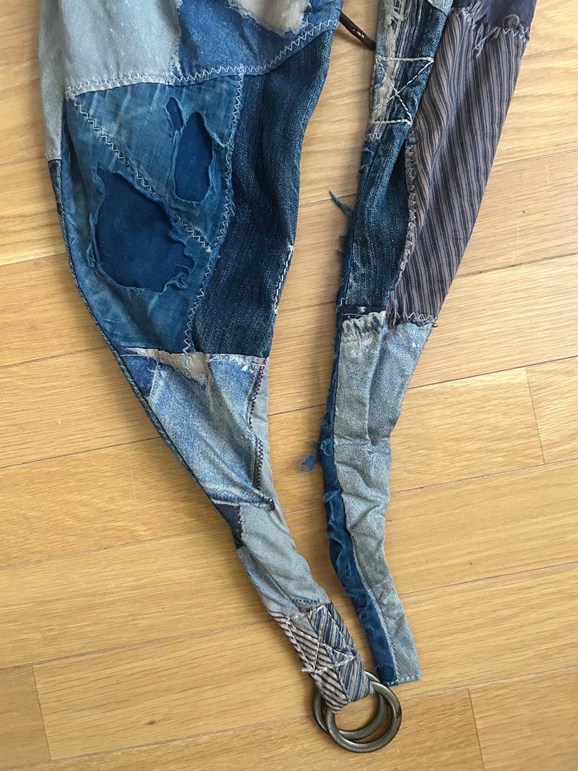 お値下げ！kapital 襤褸と襤褸転写生地 boro ボロスナフキンバッグ