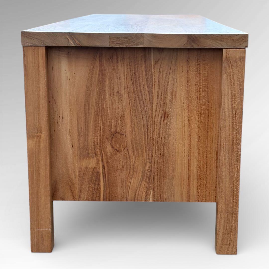 【週末セール】unico SOTO AVボード W1500 チーク無垢材 北欧風