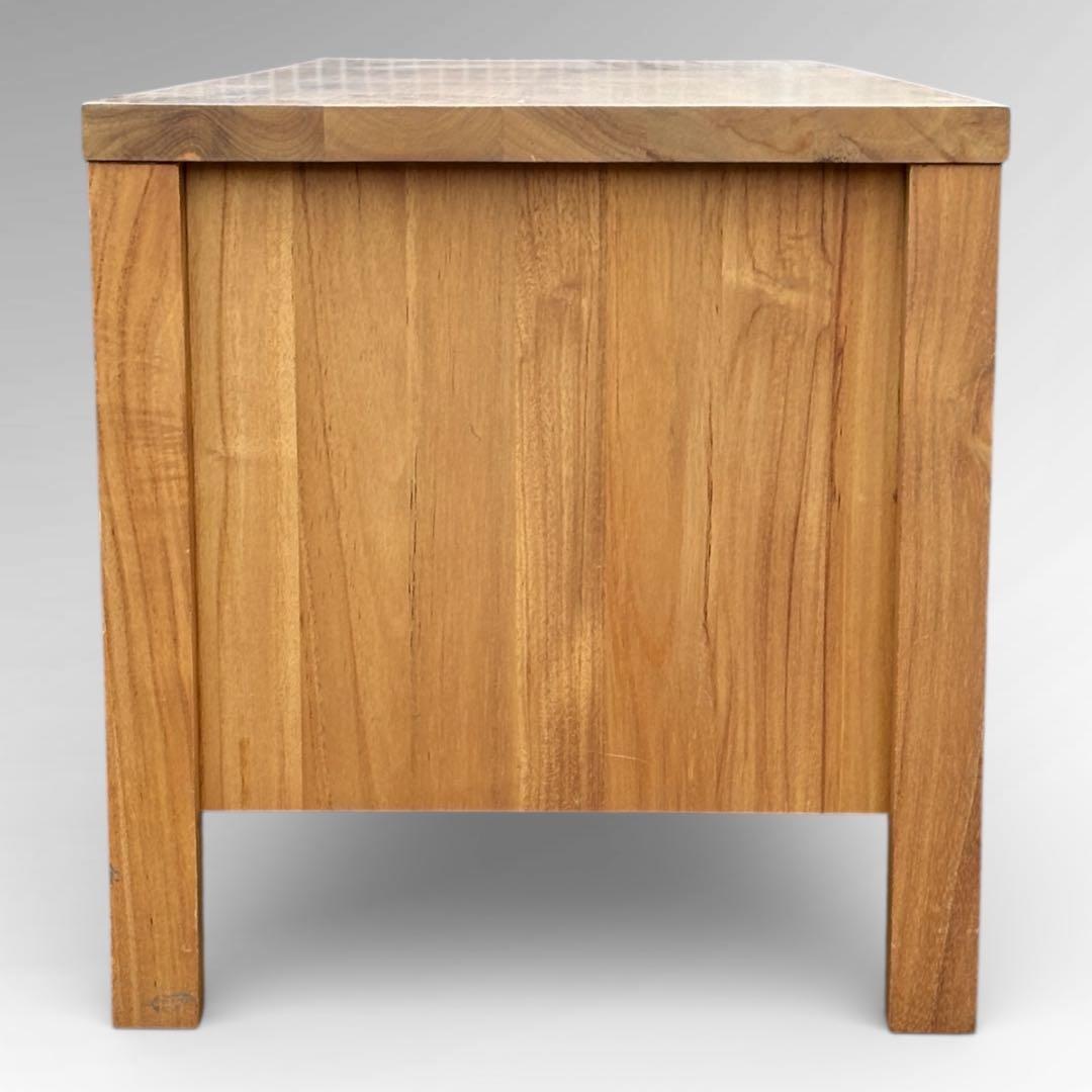 【週末セール】unico SOTO AVボード W1500 チーク無垢材 北欧風