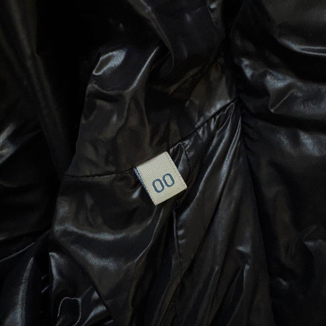 【ベルト完備】MONCLER MEINAダウンジャケットロング丈　ブラック　00