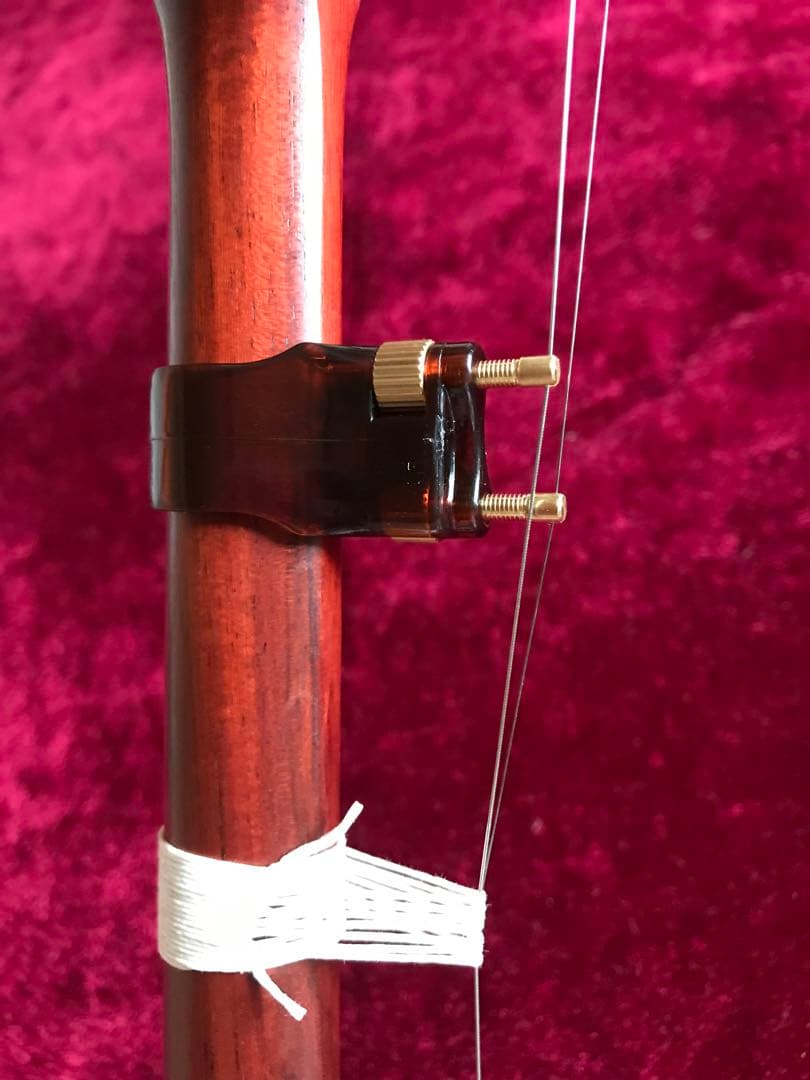 二胡★最上級紫檀★錦蛇皮★古月琴坊・万其興製作★十年保証★一生の宝物