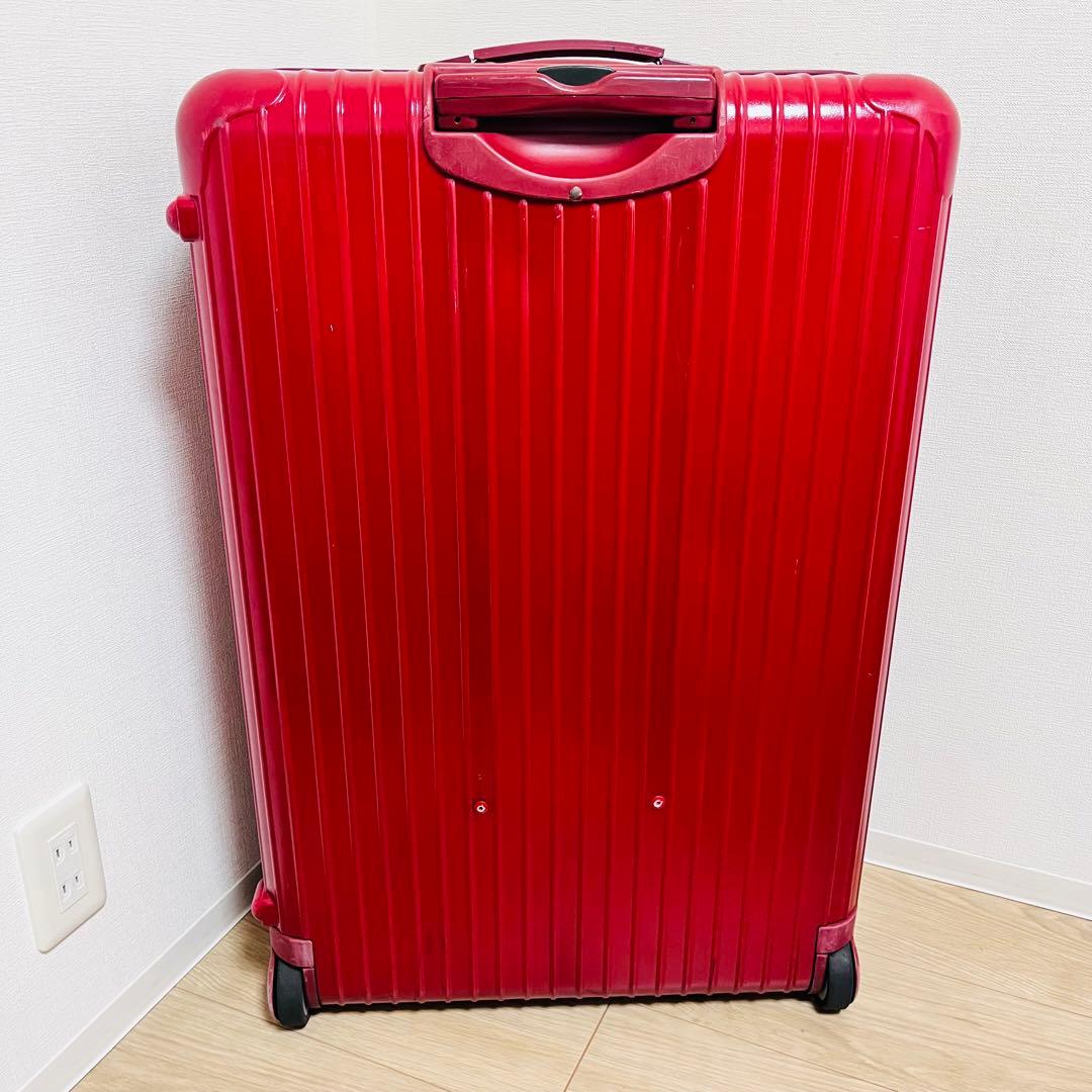 RIMOWA 82L サルサスーツケース2輪　レッド　貴重　廃盤品　軽量