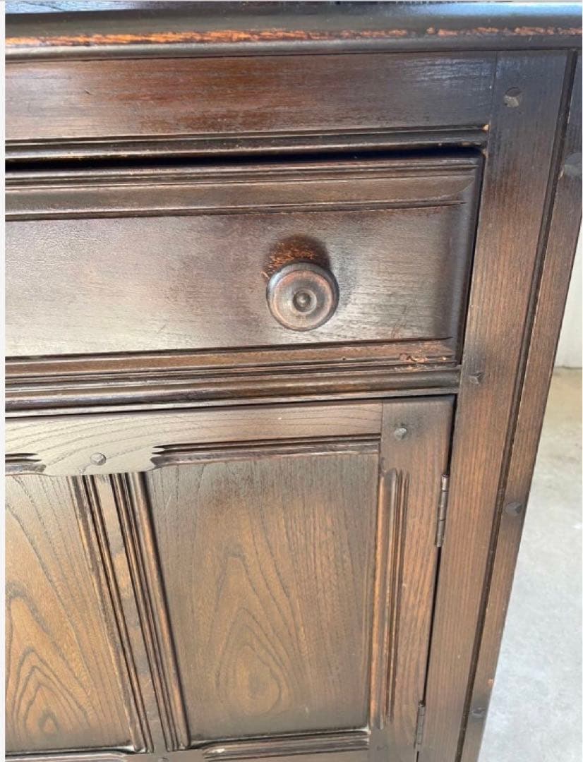 アーコール　レア品　初期　オールドコロニアル　カップボード　サイドボード