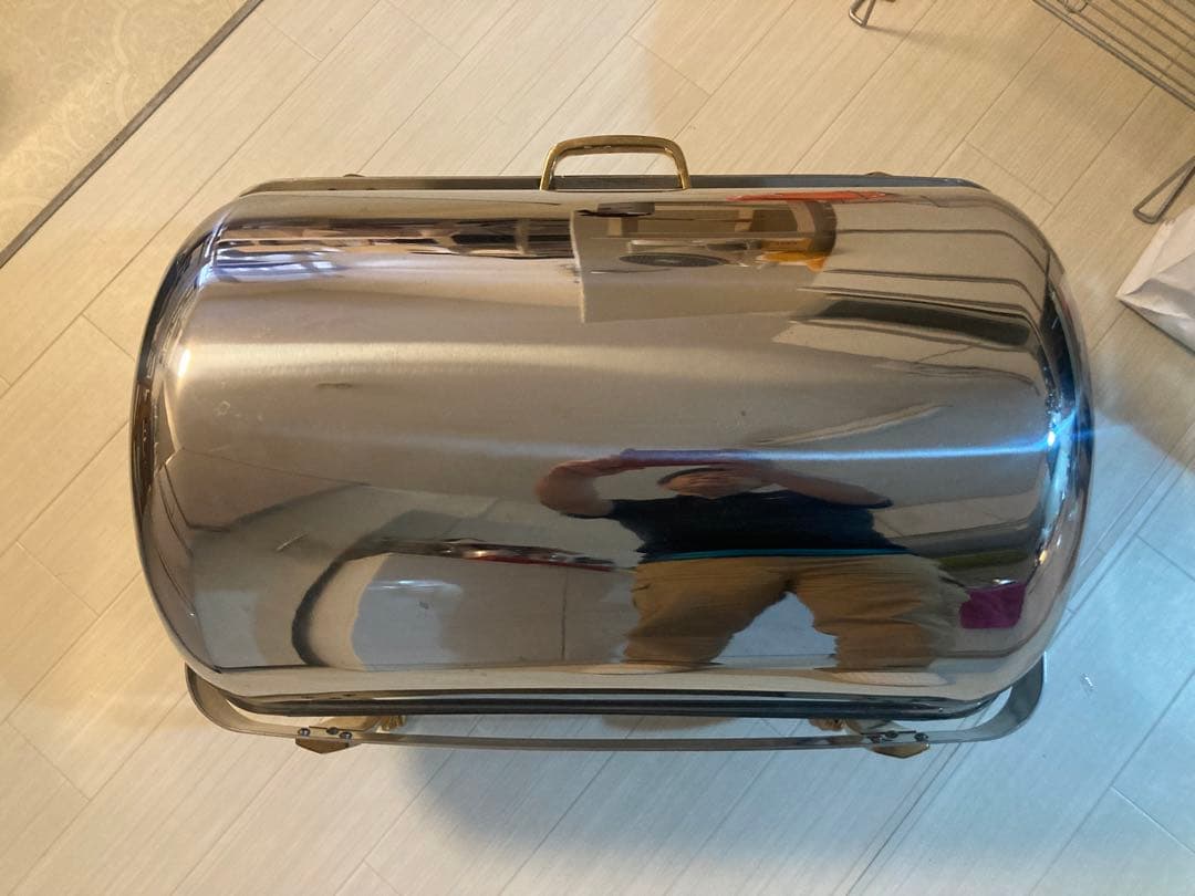 ステンレススチール 保温調理鍋 丸型