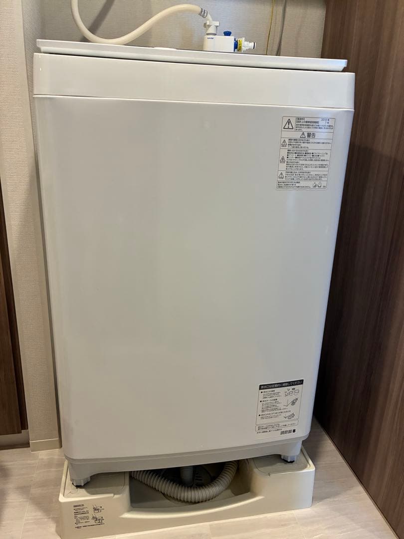 東芝TOSHIBA 全自動洗濯機12kg AW-12XD7(W) 低振動 低騒音