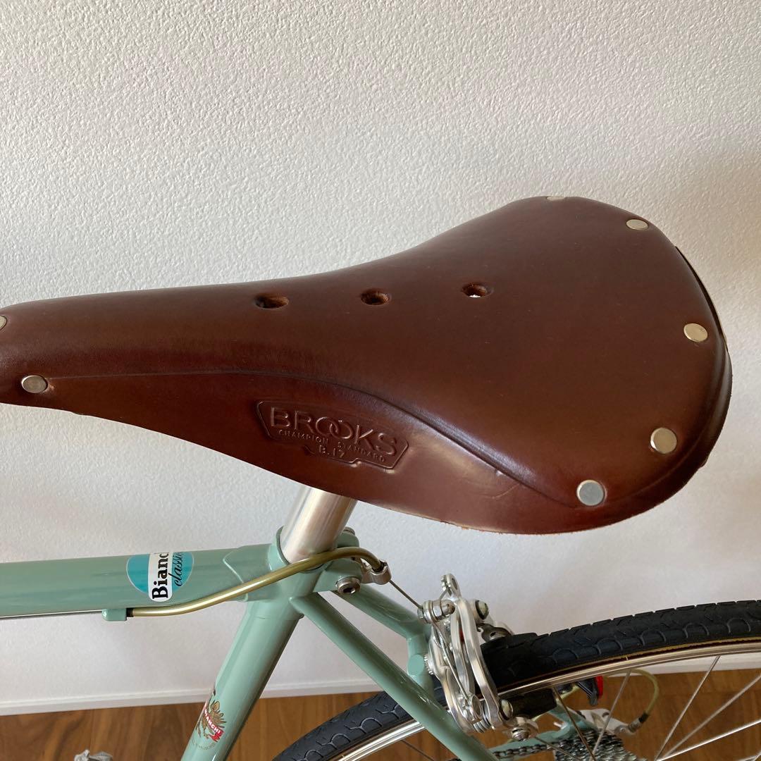 ビアンキ　クロモリ　セルビノ