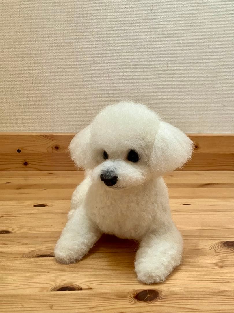 羊毛フェルト トイプードル