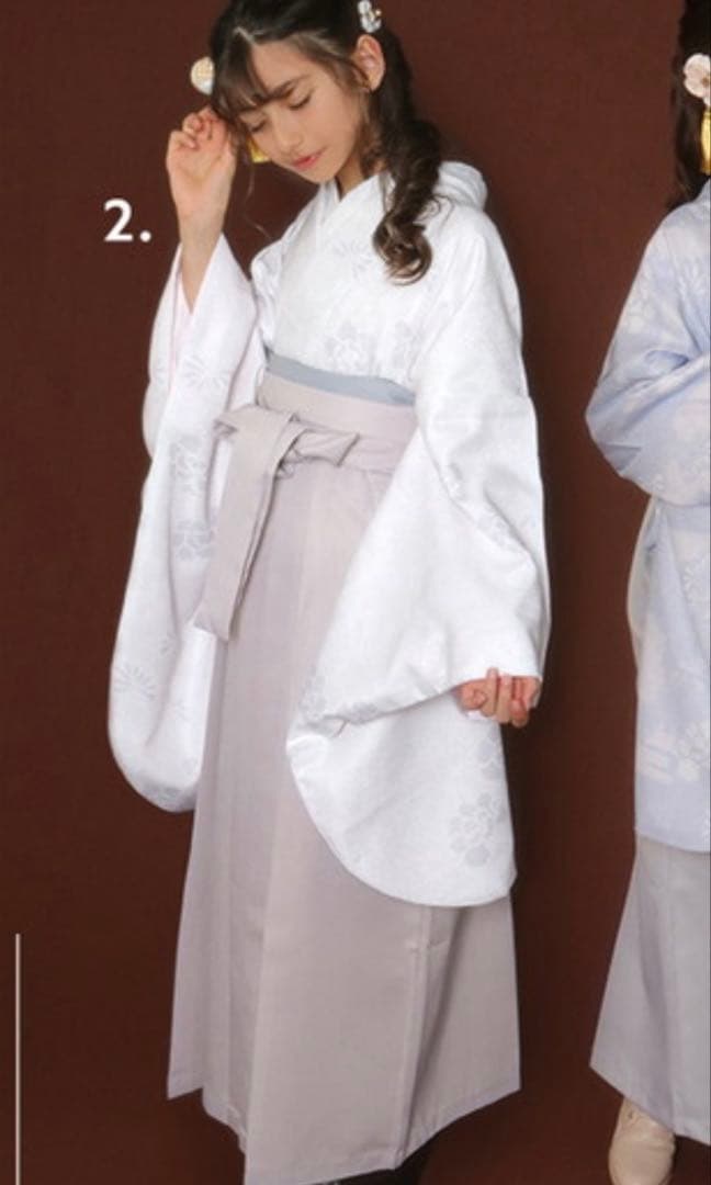 ちぇる♡　女児　袴4点セット　小学校卒業式