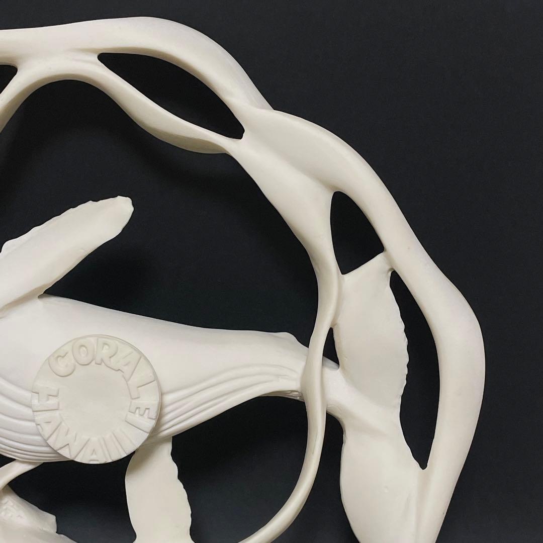 CORALEI HAWAII 珊瑚 サンゴ クジラ 置物 オブジェ ハワイ製