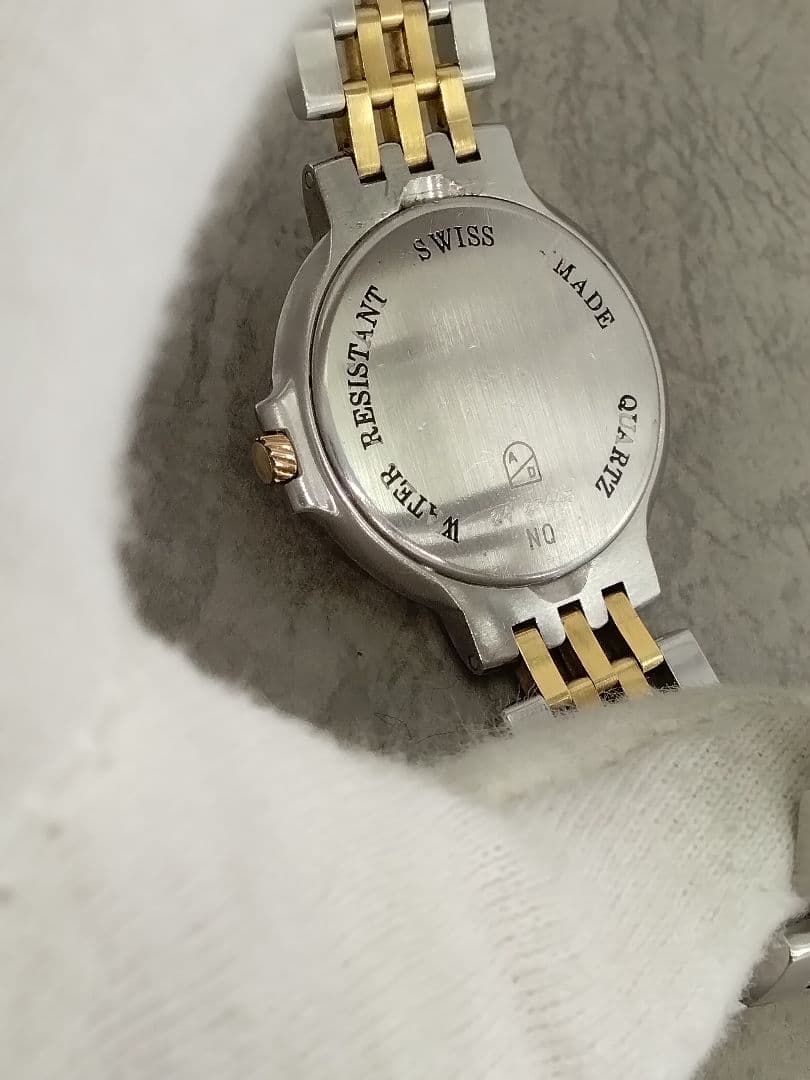 dunhill　Elite　K18/SSダイヤモンド腕時計　　中古品