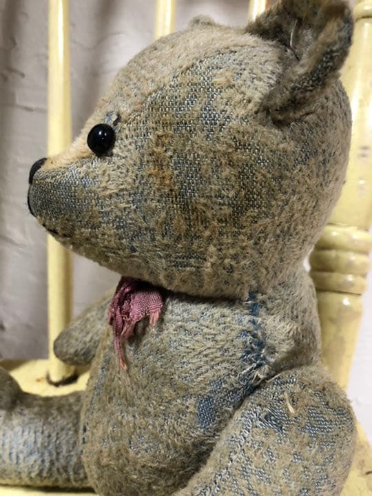 アンティーク・テディベア・ブルー