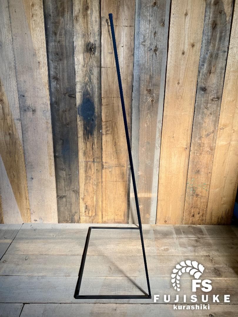 ◆アイアンハンガーラックL◆角鋼13mm　アンティーク　オーダー可能