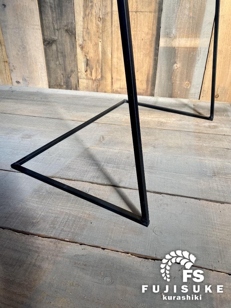 ◆アイアンハンガーラックL◆角鋼13mm　アンティーク　オーダー可能