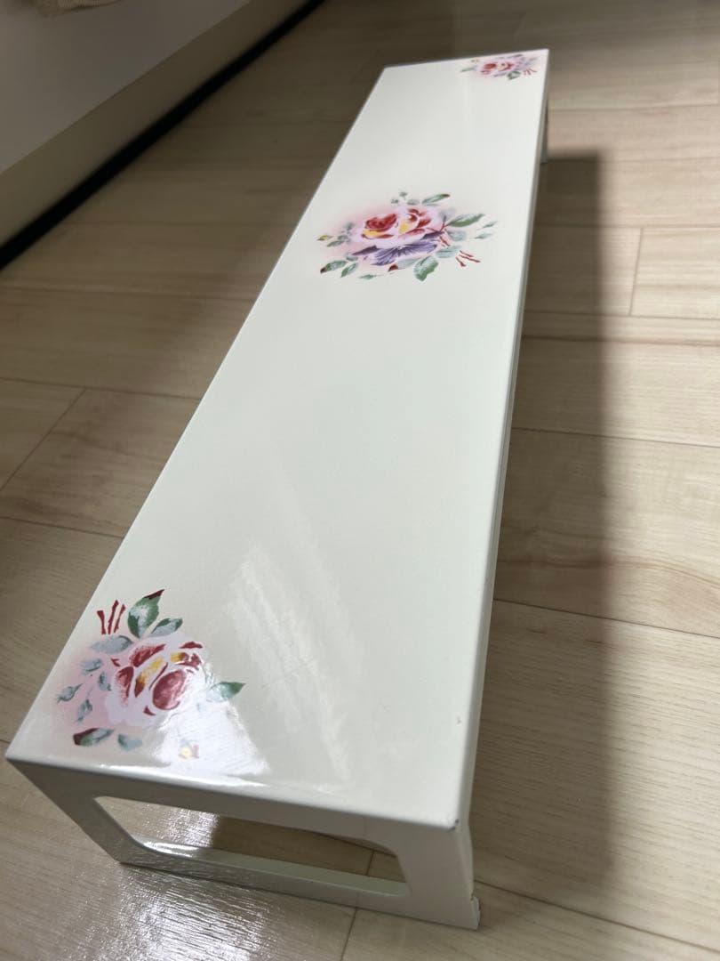 イマン ホーロー　コンロ奥ラック