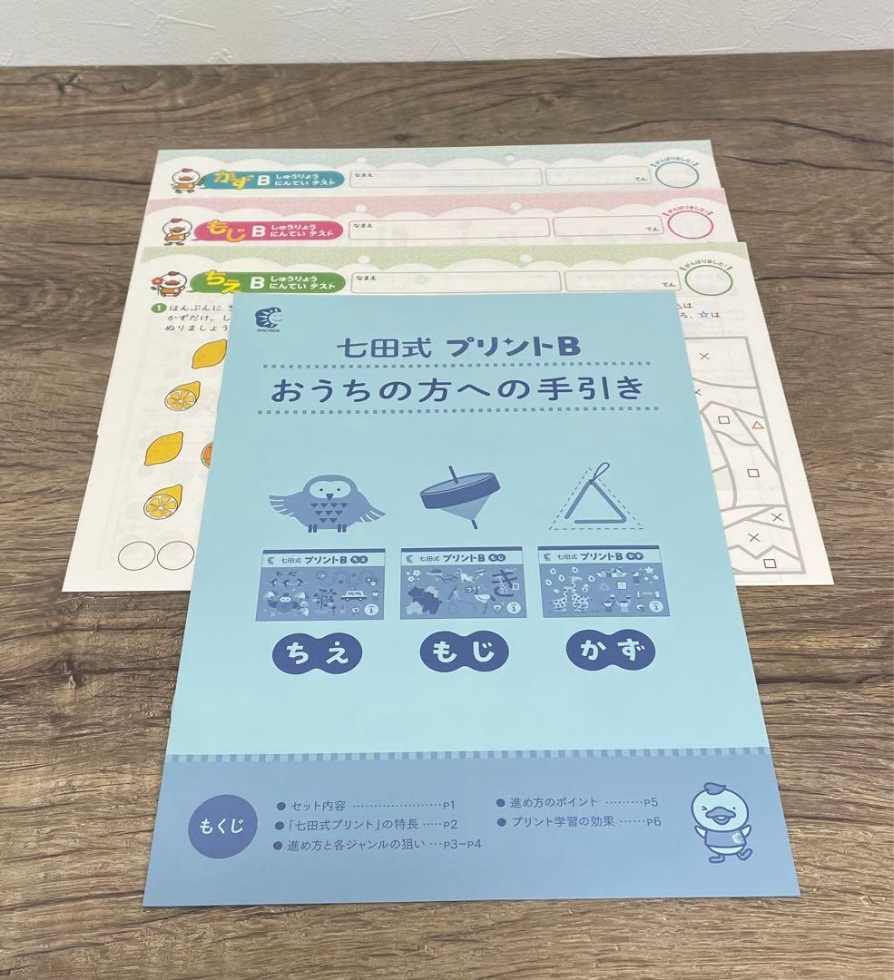 七田式 プリントB フルセット　未使用　しちだ