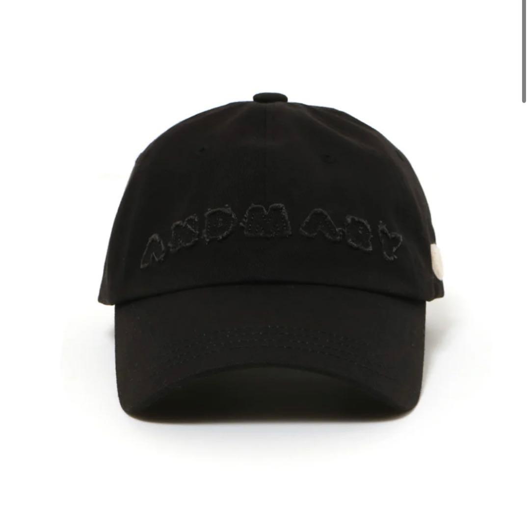 帽子 andmary Mary logo cap BLACK