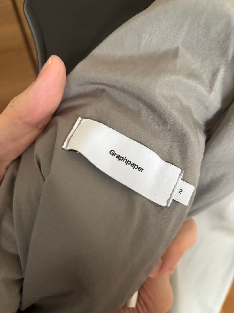 ジャケット・アウター graphpaper Garment Dyed Poplin Coat