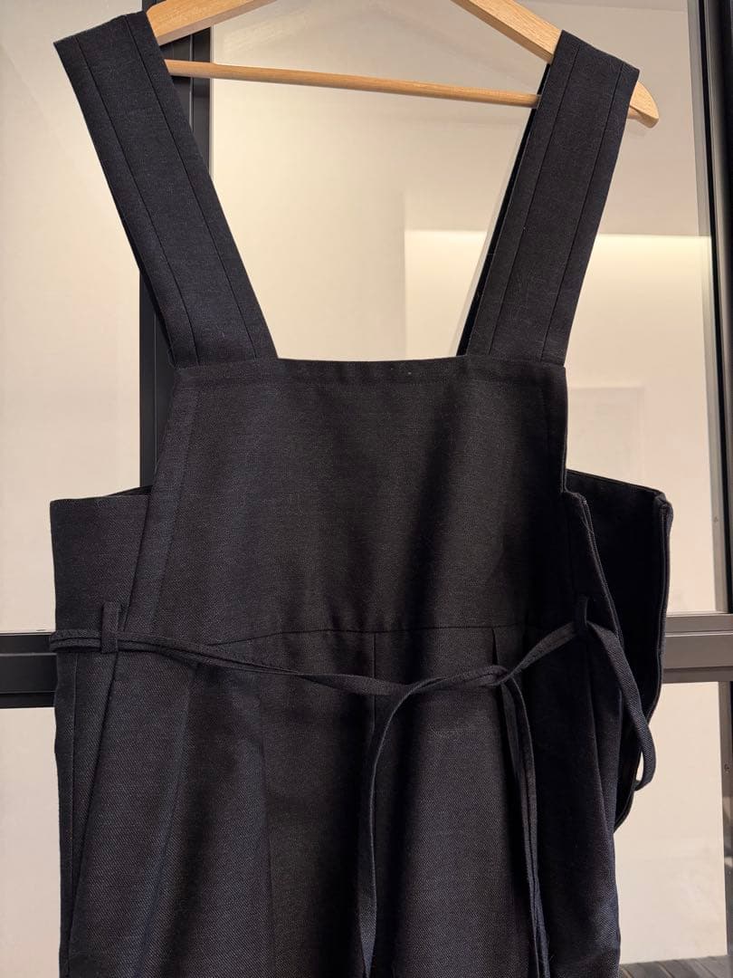 DRAWERドゥロワー　コットンウールツイルサロペット36