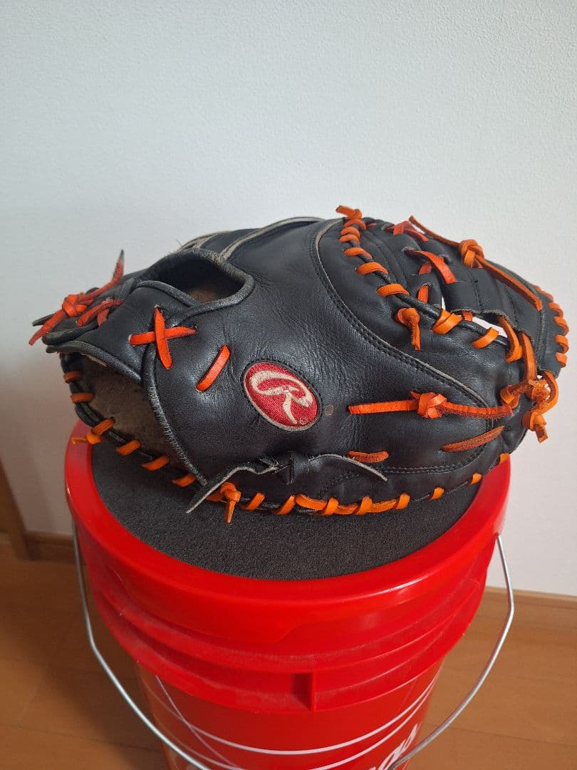 Rawlings 軟式グローブ 黒　キャッチャーミット中古