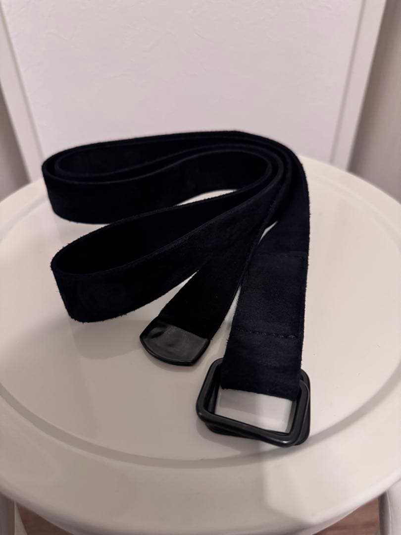W double belt KUDU OVY ベルトkaja スエード DECi