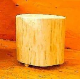 『限定価格』四国最高峰石鎚山産スツール椅子円筒形 直径30cm 高さ35cm