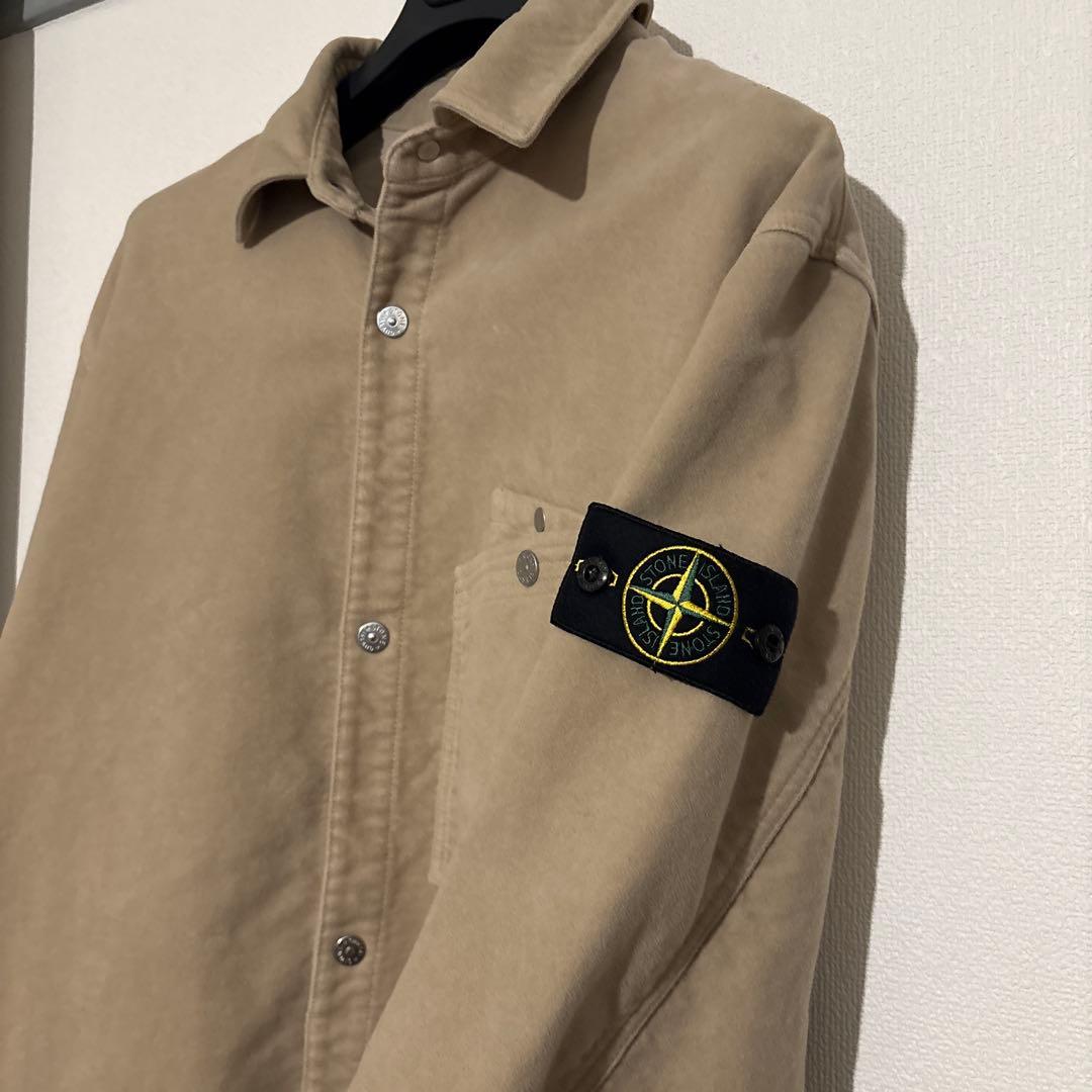 Stone  モールスキン　シャツジャケット