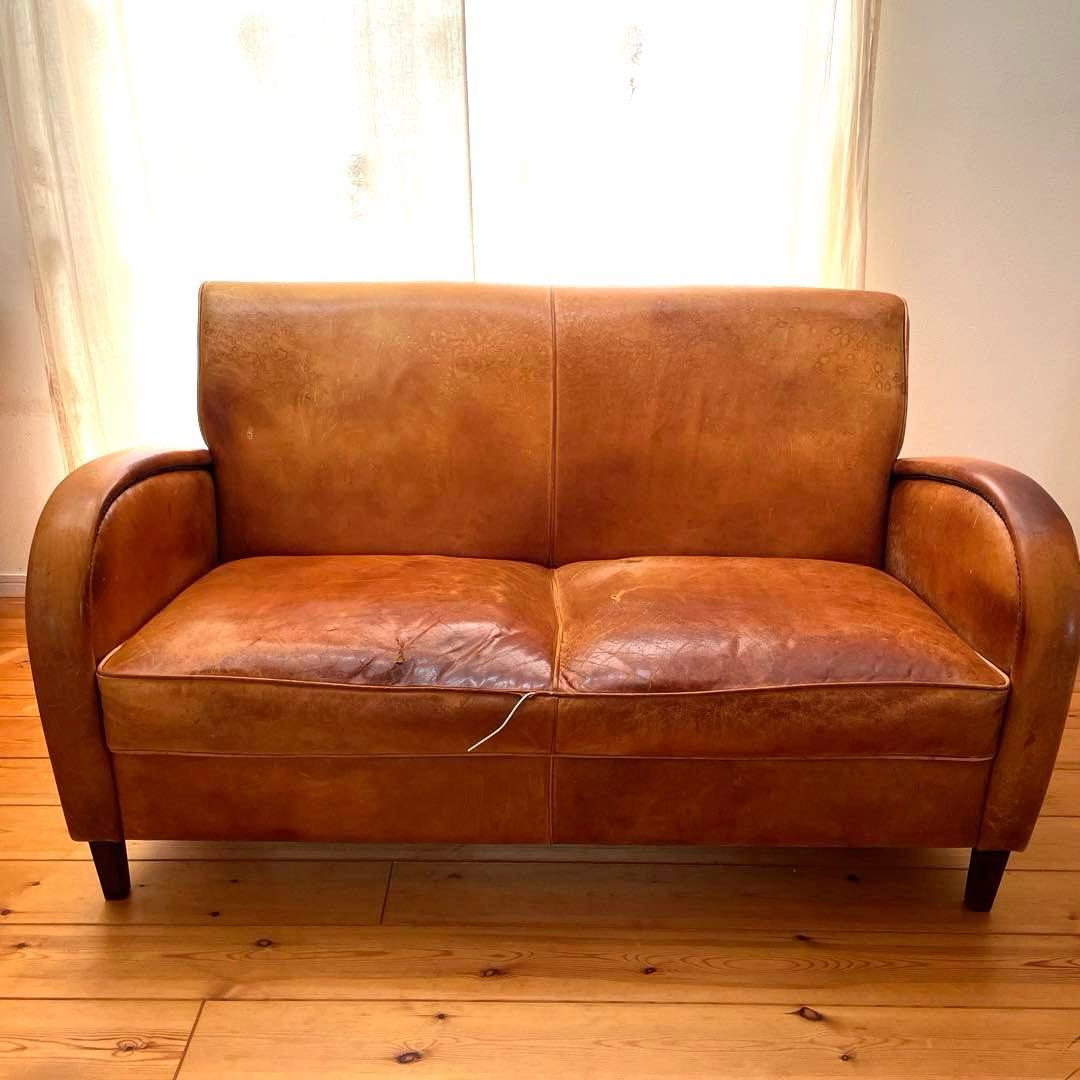 アンティークソファ　クラブソファ　店舗什器　トラックファニチャー