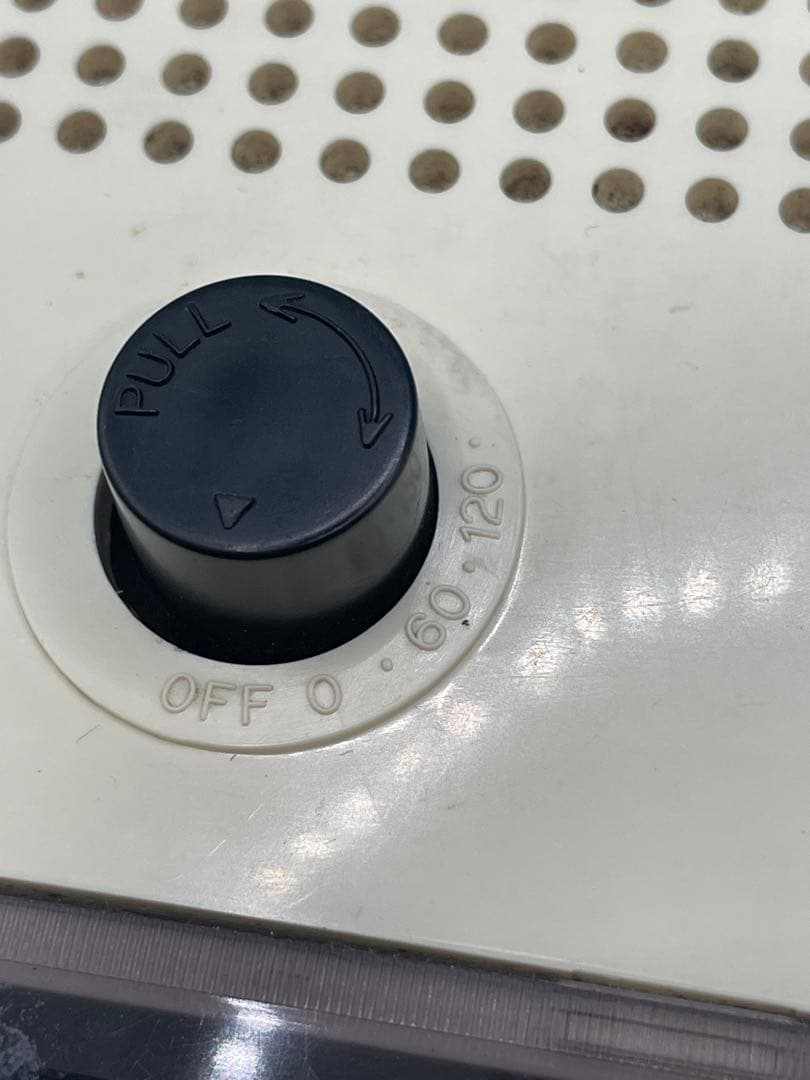 Sankyo ザックス SC-709 昭和　パタパタ時計　ラジオ付　ヴィンテージ