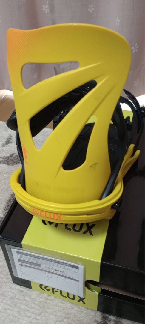 ビンディング FLUX DSL Sサイズ 19-20モデル イエロー