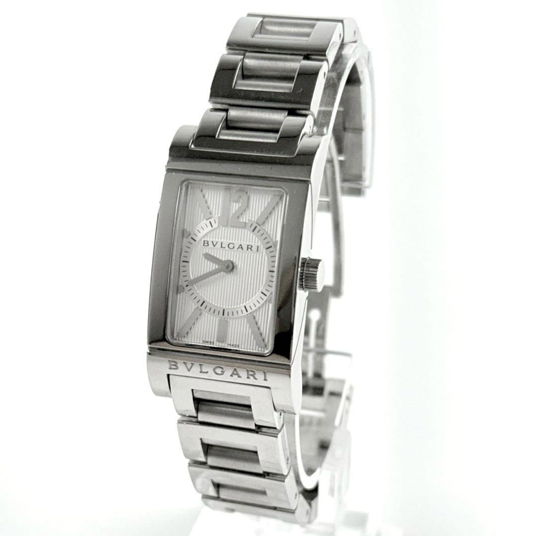 【新品電池】BVLGARI ブルガリ 腕時計 レッタンゴロ RT39S シルバー