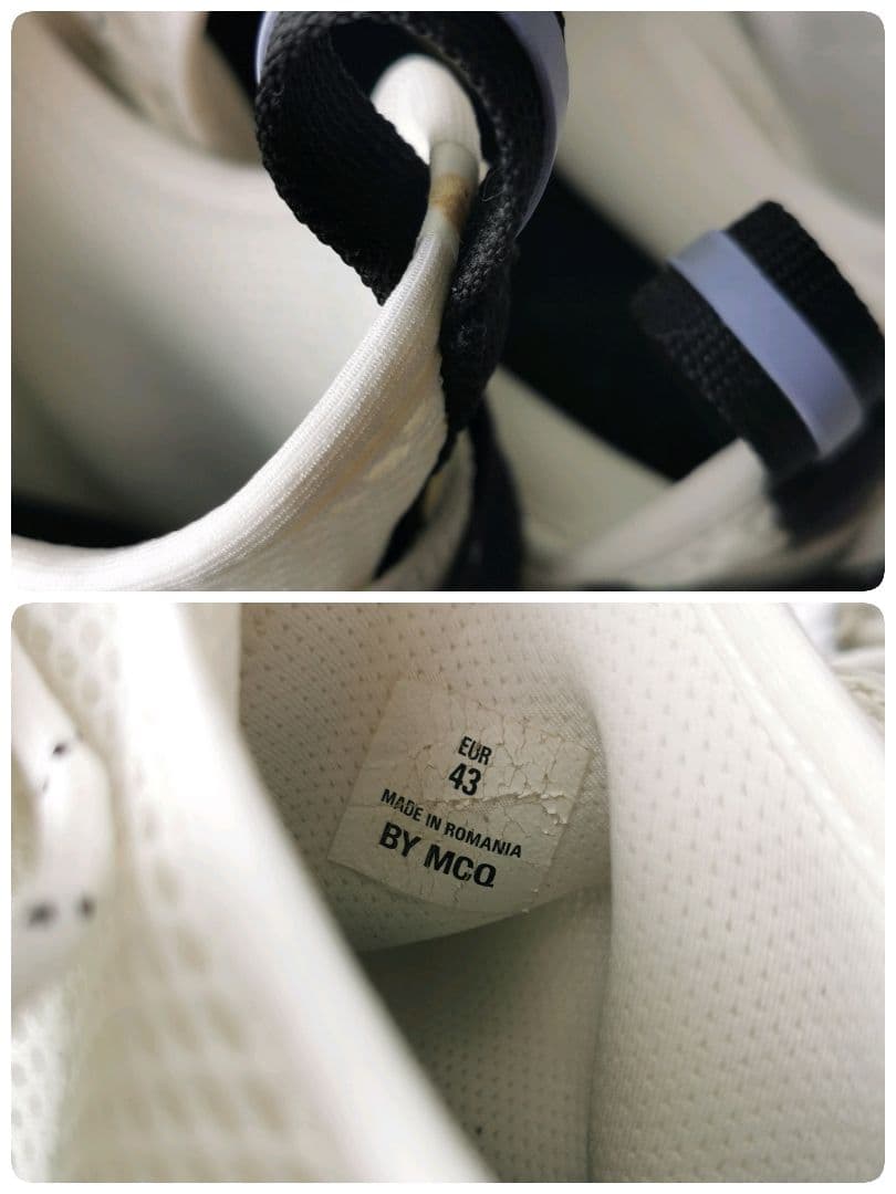 McQ Alexander McQueen スニーカー ホワイト 43 28cm