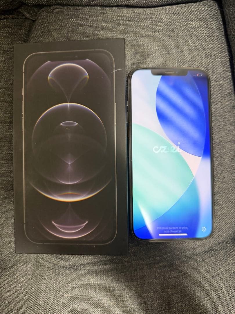 iPhone12 pro max 256GB SIMフリー グラファイト