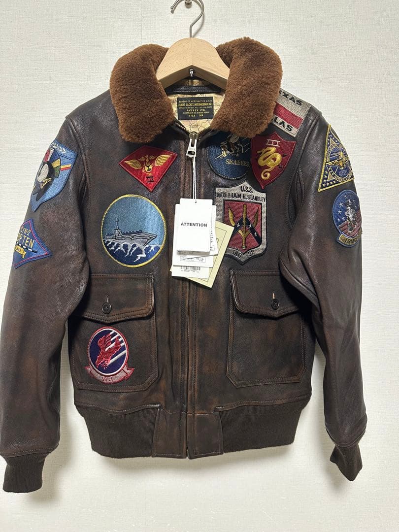 AVIREX G-1トップガン 50周年特別ver（2025）サイズ38