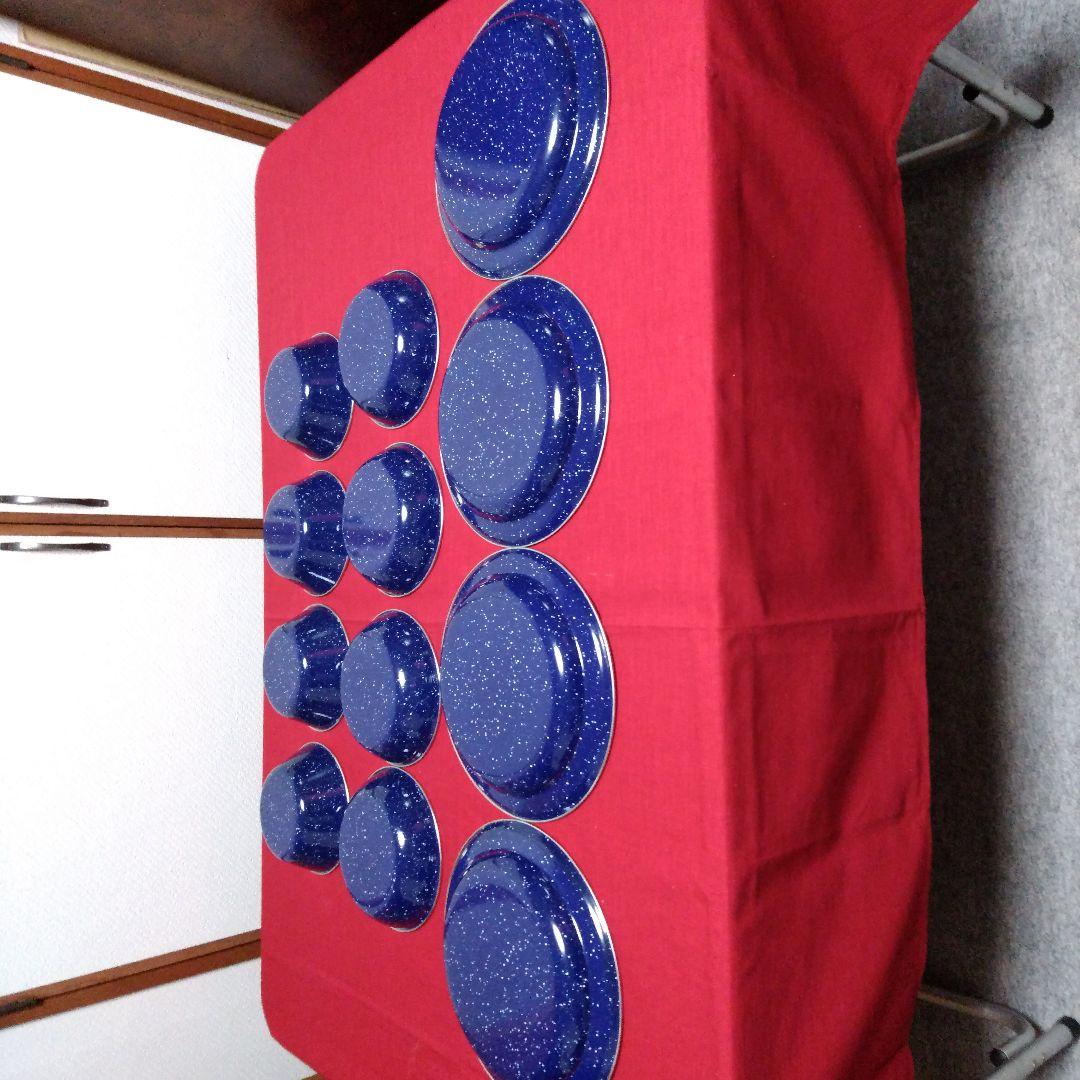 ホーロ製　食器セット