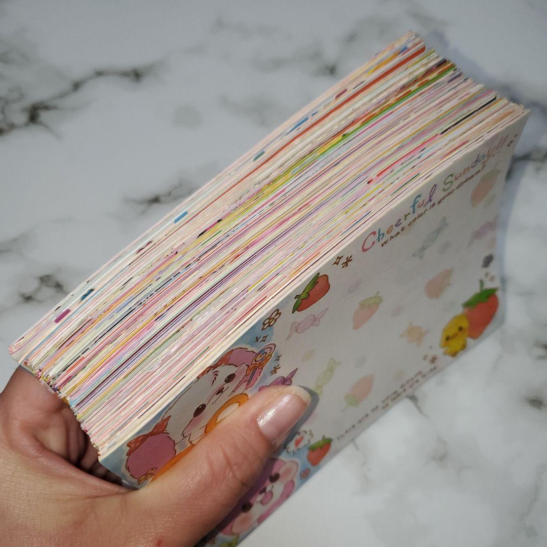 優花︎　激レア　平成レトロ　平成女児　バラ　メモ　大量　うさぎ　ねこ