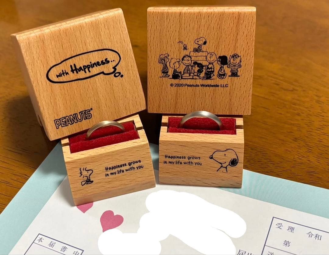 スヌーピー リングケース