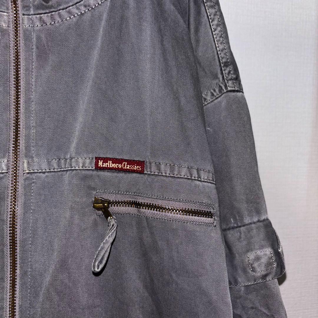 Marlboro Classics ブルゾンジャケットグレー アウター マルボロ
