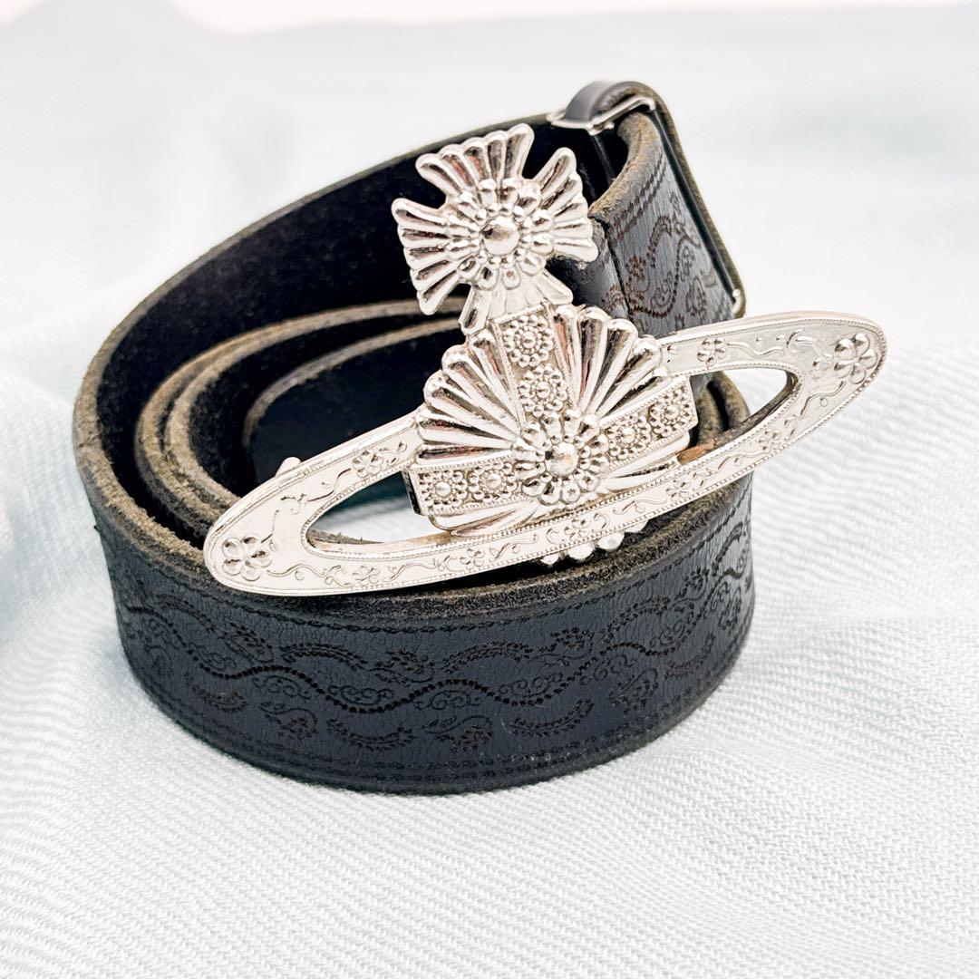 Vivienne Westwood ヴィヴィアンウエストウッドオーブ 刺繍ベルト