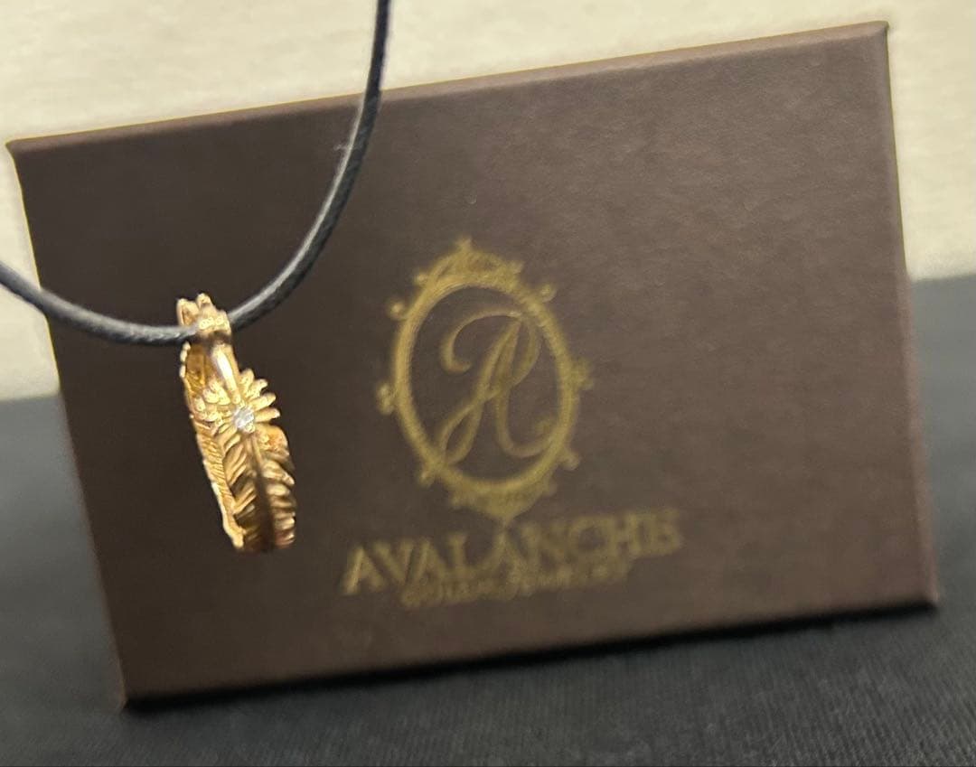 455kayzabro　AVARANCHE K10YG フェザーピアス