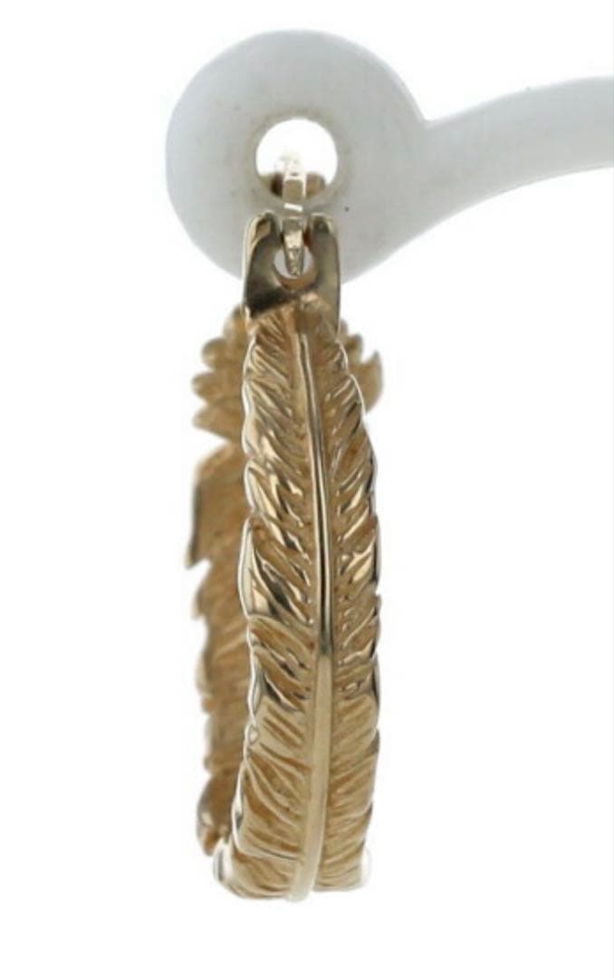 455kayzabro　AVARANCHE K10YG フェザーピアス