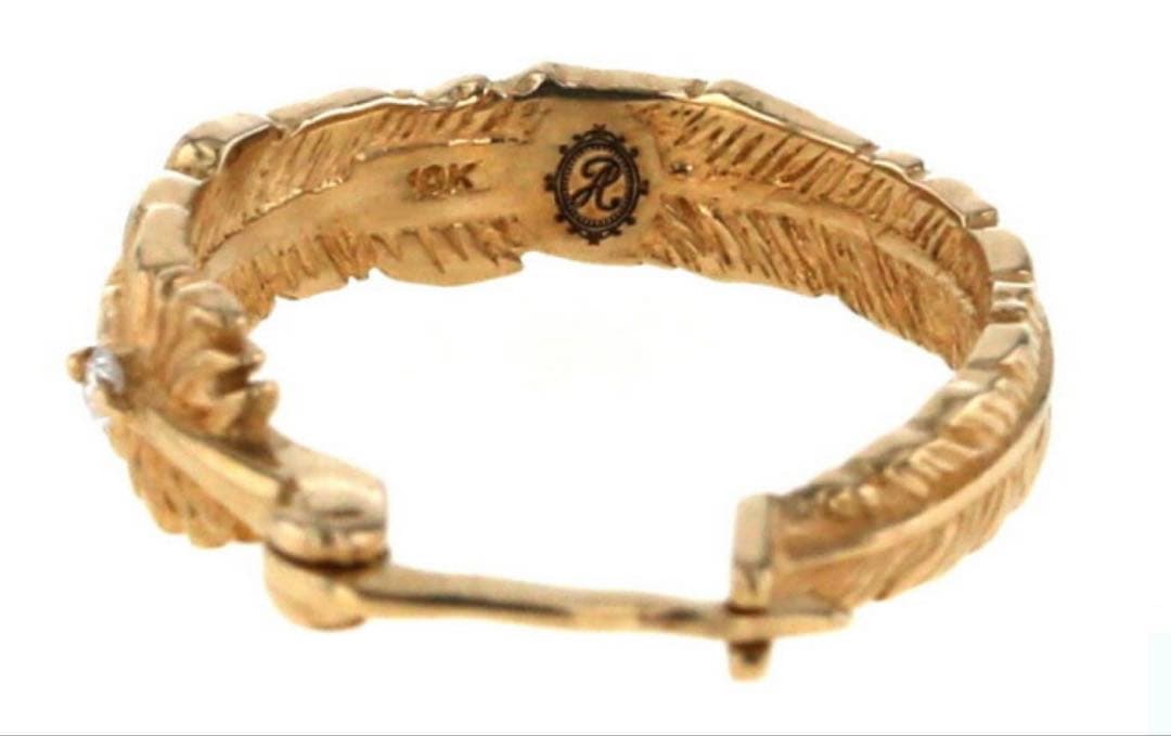 455kayzabro　AVARANCHE K10YG フェザーピアス