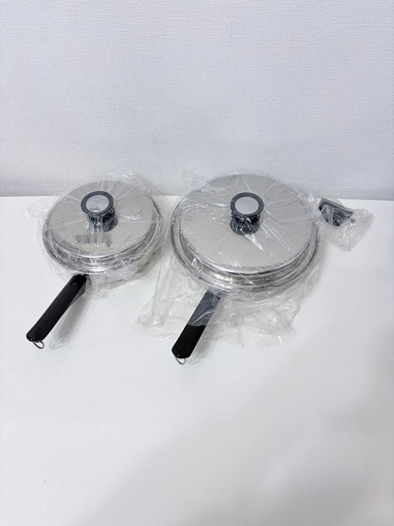 新品　アムウェイ　大中フライパンセット