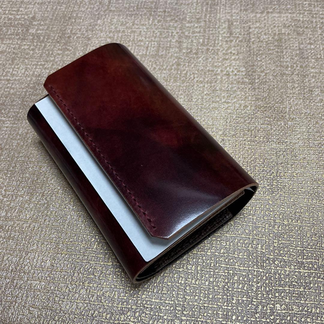 usfl 小さくて使いやすい財布 mini バーガンディ