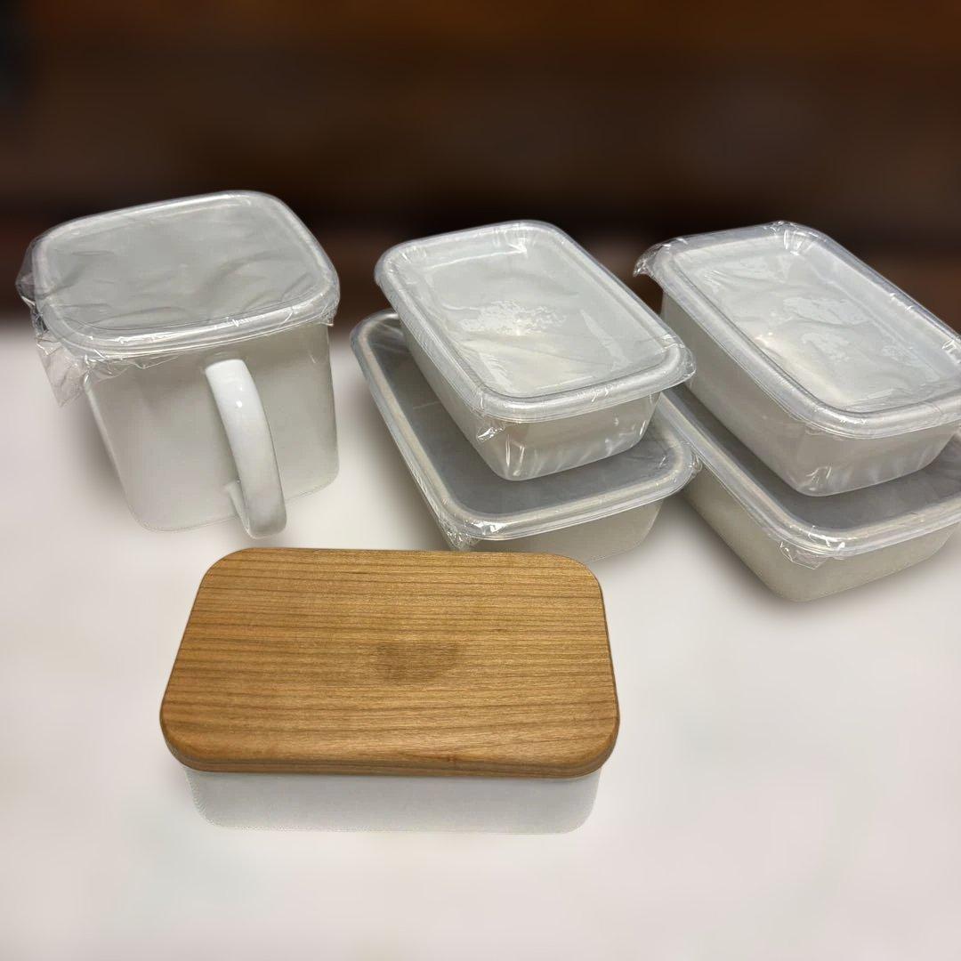 こちらの商品は専用です 野田琺瑯 食品保存容器セット