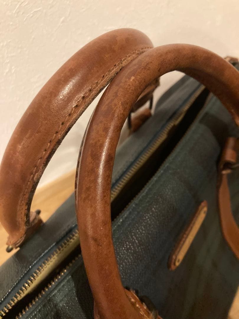 POLO RALPH LAUREN ミニボストンバッグ チェック柄