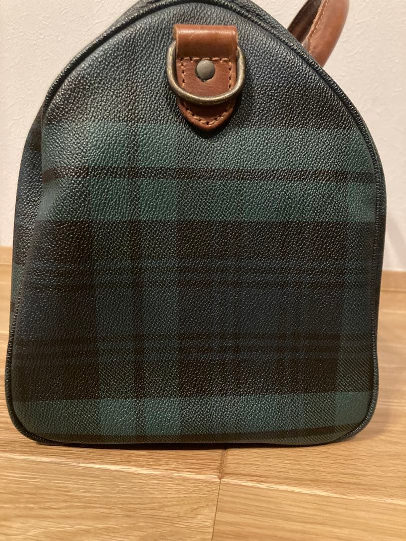POLO RALPH LAUREN ミニボストンバッグ チェック柄