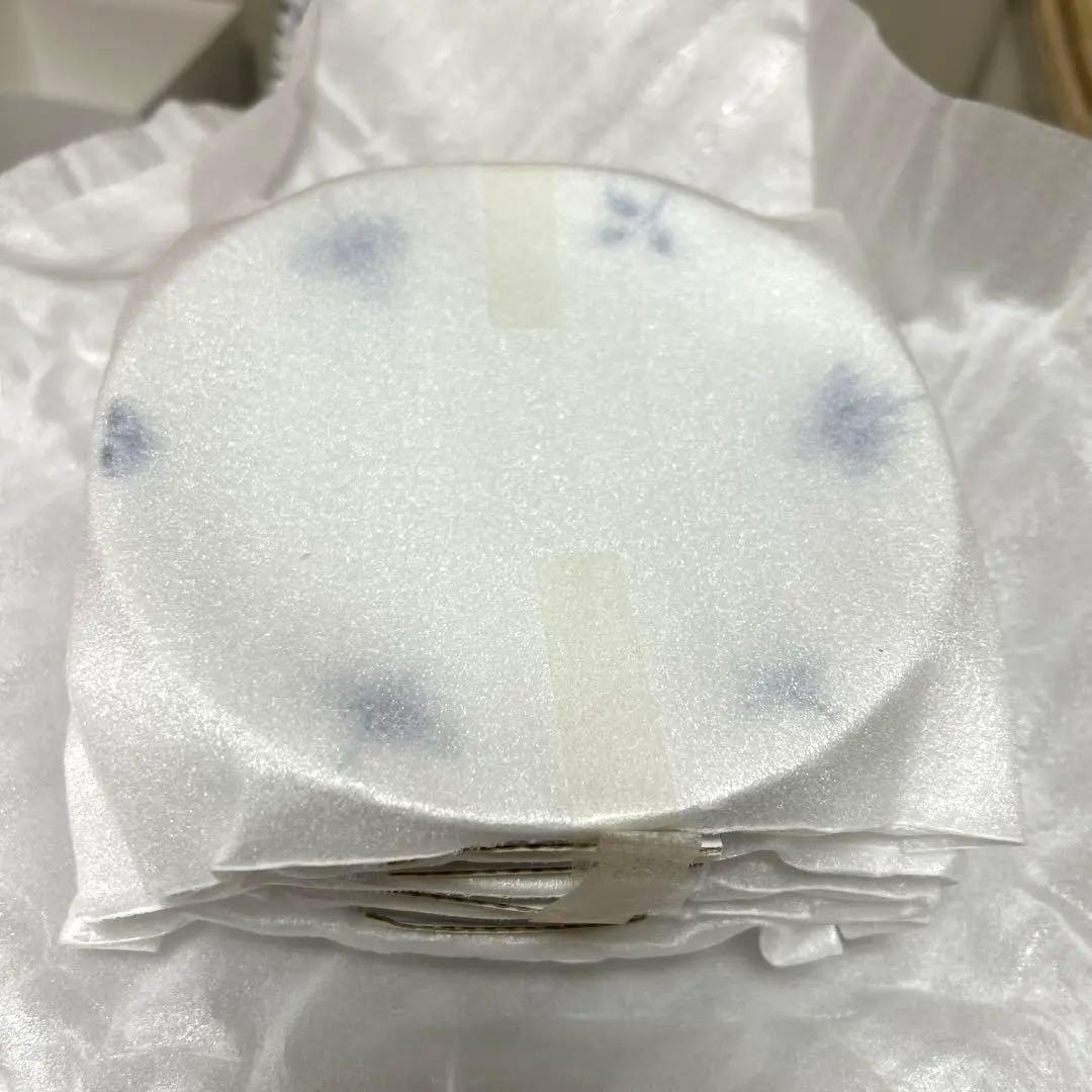 【新品】ロイヤルコペンハーゲン　ブルーパルメッテ 15cm 5枚