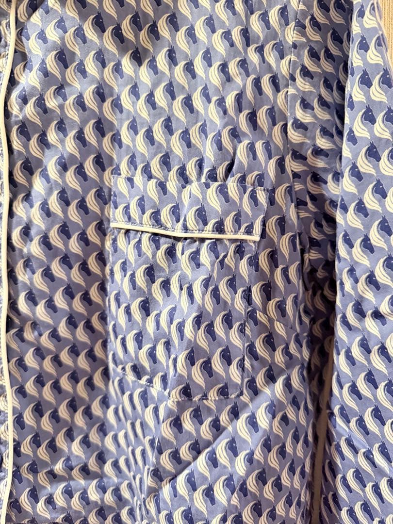 Yves Delorme（イヴドローム） パジャマセット　ブルー