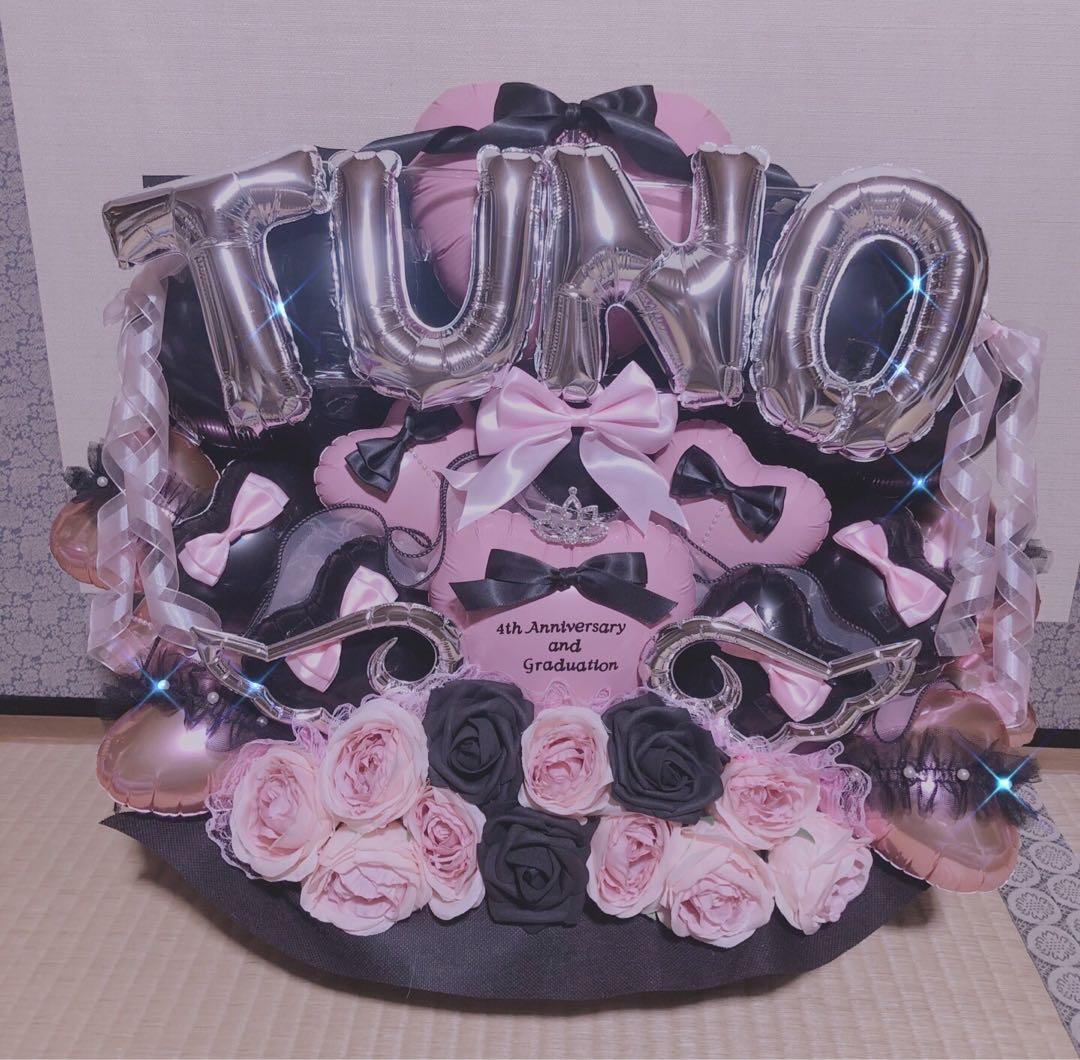 にゃん　生誕祭　推し　バルーンアレンジ バルーンギフト　本人不在の生誕祭